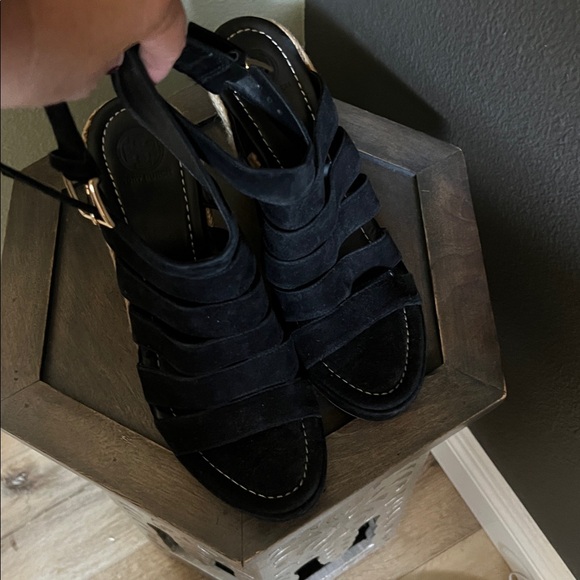 Tory Burch, 9.5, Gently preloved, Women's wedge Sandals - Picture 8 of 9